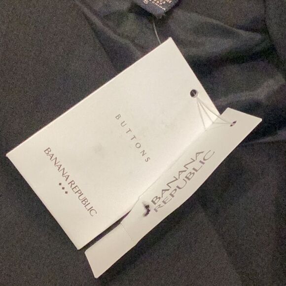 NWT Banana Republic Wool Blend Cowl Neck Black Career Dress Size 6 - Picture 10 of 11